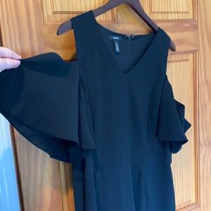 Alfani jumpsuit with drop sleeves. Black. 12.